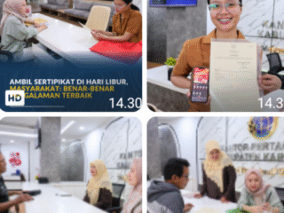 Ambil Sertipikat di Hari Libur, Masyarakat: Benar-Benar Pengalaman Terbaik