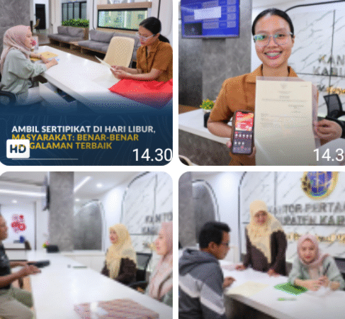 Ambil Sertipikat di Hari Libur, Masyarakat: Benar-Benar Pengalaman Terbaik