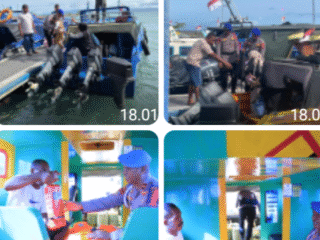 Personel Operasi Ketupat Kie Raha 2026 Polda Malut Intensifkan Patroli Pengamanan Jalur Laut saat Perayaan Idul Fitri 1447 H