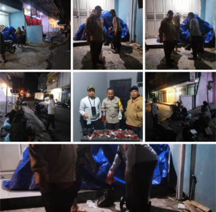 Resmob Polsek Ternate Utara Bongkar Persembunyian Miras di Balik Tong Sampah*