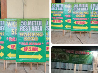 Warung Soto Pak Sutris Di Poh Gede Akan Diresmiakan Dibukak.