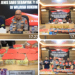 Ditresnarkoba Polda Banten Berhasil Ungkap Penyelundupan 71 Kg Sabu