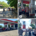 Menjaga Ketat Polisi di Bulukumba tentang Kamtibmas Antrian Kendaraan Seluruh SPBU