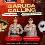 POLRES CIANJUR GELAR NOBAR DUKUNG TIMNAS INDONESIA