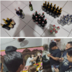 Polres Gresik Amankan 16 Orang dan Puluhan Botol Miras di Cerme, Respons Aduan “Cak Rama"