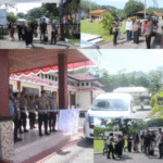 Pelepasan masyarakat Mudik Balik Gratis presisi 2026 Dipimpin Kapolres Halteng