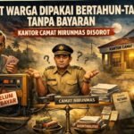 Genset Warga Dipakai Bertahun-Tahun Tanpa Bayaran, Kantor Camat Nirunmas Disorot