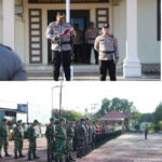 Polres Nias Selatan Menggelar Apel Kesiapan Pam Malam Takbiran dan Sholat Idul Fitri 1447 H 2026 Kabupaten Nias Selatan