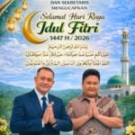 KETUA DPD LSM GMICAK DAN SEKRETARIS KEPULAUAN NIAS MENGUCAPKAN Selamat Hari Raya Idul Fitri 1447 H / 2026 M