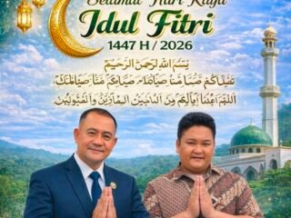 KETUA DPD LSM GMICAK DAN SEKRETARIS KEPULAUAN NIAS MENGUCAPKAN Selamat Hari Raya Idul Fitri 1447 H / 2026 M