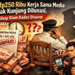 Sisa Rp250 Ribu Kerja Sama Media Tak Kunjung Dilunasi, Sikap Diam Kades Disorot