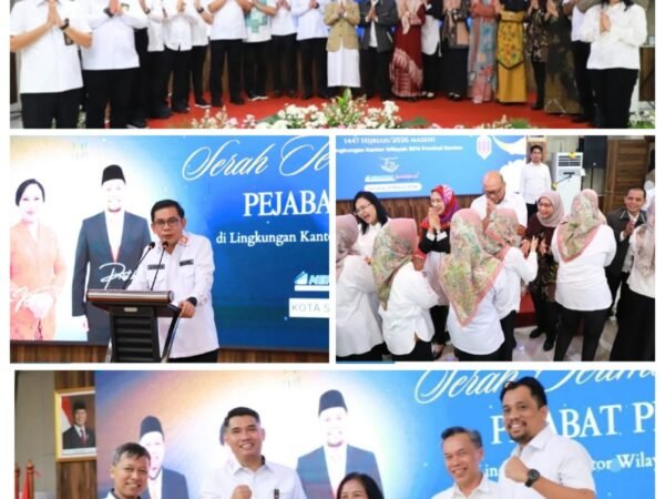 Perkuat Soliditas Pasca Idul Fitri, Kanwil BPN Banten Gelar Sertijab Pejabat Pengawas dan Halal Bihalal