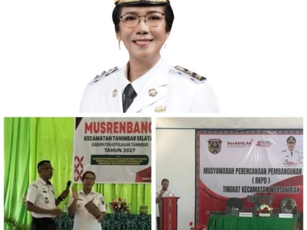 Wakil Bupati Kepulauan Tanımbar, dr. Juliana Ch. Ratuanak, Resmi Membuka Dua Kegiatan Musrenbang-RKPD Tahun 2027, Tingkat kecamatan (Tansel Dan Wertambrian)