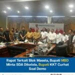 Rapat Terkait Blok Masela, Bupati MBD Minta SDA Dikelola, Bupati KKT Churat Soal Demo.
