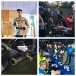 Polres Cianjur Gelar Operasi Gabungan Penertiban Knalpot Tidak Sesuai Standar