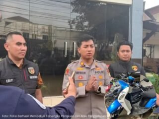 Satreskrim Polsek Curug Berhasil Amankan Pelaku Penipuan dan Penggelapan Sepeda Motor