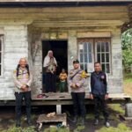 Polsek Tebing Tinggi Barat Beri Vitamin dan Makanan Bergizi Di Desa Tenan