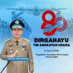Kanwil BPN Banten Ucapkan Dirgahayu Ke 80 TNI AU , Tegaskan Sinergi Untuk NKRI