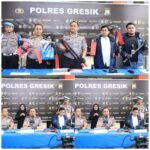 Polres Gresik Amankan Komplotan Residivis Pencuri Kabel PLN Lintas Daerah
