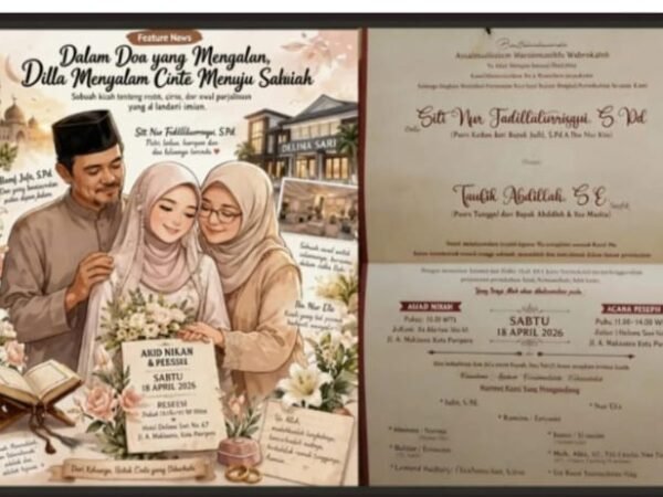 Dalam Doa yang Mengalun, Dilla Menyulam Cinta Menuju Sakinah KPKTipikor.id.