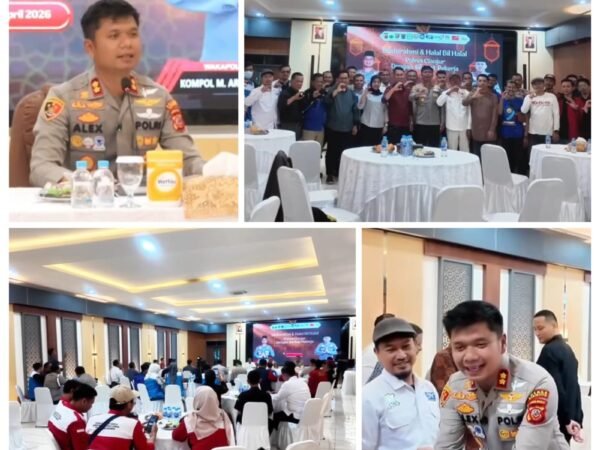 Polres Cianjur Gelar Silaturahmi dan Halal Bihalal Bersama Serikat Pekerja