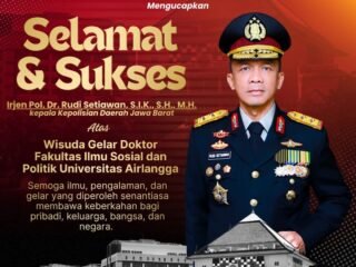 Kapolres Cianjur Beserta Jajarannya Apresiasi atas Pencapaian Akademik Kapolda Jawa Barat