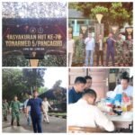 Jalin Sinergitas, Kapolres Cianjur Kunjungi Yon Armed 05/105 Tarik Pancagiri Jelang HUT ke-76