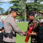 Polres Lampung Barat Gelar Apel Sabuk Kamtibmas, Wujudkan Situasi Aman dan Kondusif