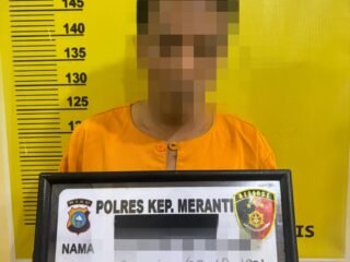 Reskrim Polres Kepulauan Meranti Telah mengaman Seorang Guru Honorer Diduga Pelaku Pencabulan Anak di Bawah Umur*