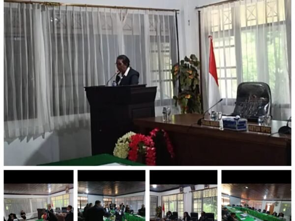 Rapat Paripurna DPRD Kabupaten Kepulauan Tanimbar di Hadiri Wakil Bupati dr. Juliana Ch. Ratuanak, MKM,