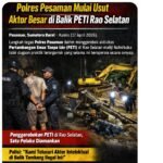 Tambang Emas Ilegal Diduga Dibekingi, Polres Pasaman Mulai Usut Aktor Besar di Balik PETI Rao Selatan