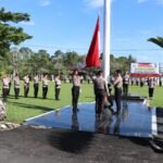 Polres Lampung Barat Gelar Upacara Kesadaran Nasional dan Kenaikan Pangkat ASN