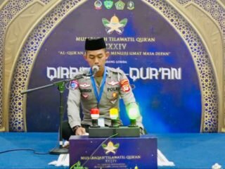 Tak Hanya Atur Lalu Lintas, Bripda M. Ahriadi Harumkan Polres Bulukumba di MTQ Sulsel*