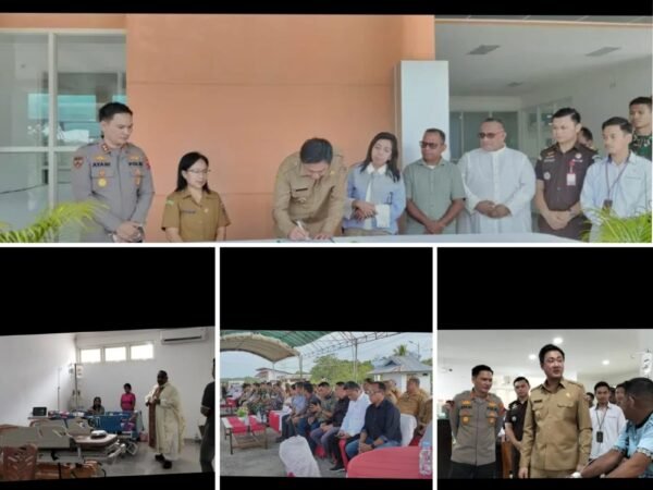 Bupati Kabupaten Kepulauan Tanimbar Meresmikan Pengoperasian Gedung Baru RSUD, dr. P. P. Magretti Lauran Kecamatan Tanımbar Selatan