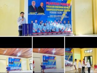 Bupati Kepulauan Tanimbar Hadiri Pelantikan Pengurus PWI