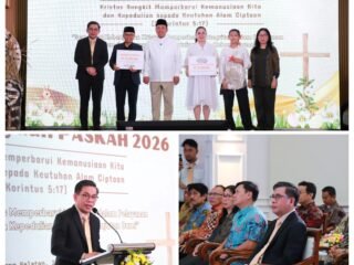 Perayaan Paskah ATR/BPN, Semangat Kebangkitan Dorong Integritas Pelayanan dan Kepedulian Sosial