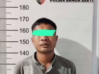 Curi tas jamaah di mesjid pelaku ditangkap Reskrim.polsek Banda Sakti 
