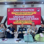 Operasi Gabungan Polda Sumsel Bongkar Ladang Ganja 20 Hektar di Empat Lawang, 220 Kg Ganja Dan Bandar Utama Ditangkap