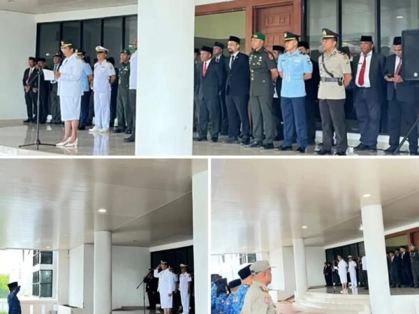 Wakil BupatibTanımbar, Pimpin Upacara Peringatan Hari Otda ke-30 