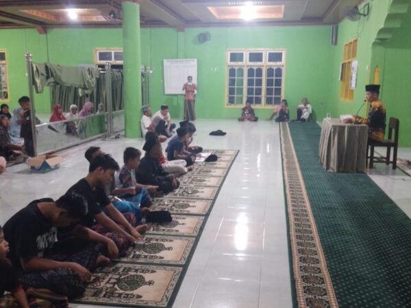 Wirid Remaja Bangkit Digelar di Masjid Nurul Iman, Dukung Program Bupati Pasaman
