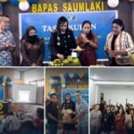 Tasyukuran HBP ke-62, Bapas Saumlaki Tegaskan Komitmen Pelayanan Prima Lewat Kerja Nyata