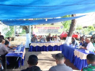 Kapolres Sabang Serap Aspirasi Warga Melalui Saweu Keude Kupi di Gampong Kuta Barat 