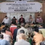 Halal Bihalal Kecamatan Cibadak Perkuat Silaturahmi, Program Rutilahu Sudah Terealisasi 16 Rumah
