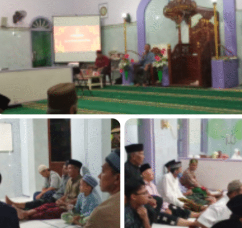 Masjid Fikrotul Kholidien Jetis wetan Surabaya Gelar Halal Bihalal dan Iftitah Kajian Rutin