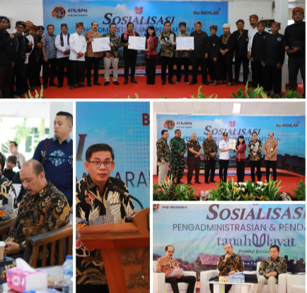 Sosialisasi Tanah Ulayat di Lebak, Dorong Sertifikasi Pastikan Tanah Adat Punya Kepastian Hukum