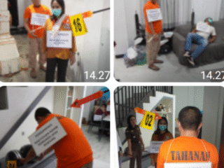 Ungkap Kasus KDRT, Polres Ternate Gelar Rekonstruksi di Rumah Korban