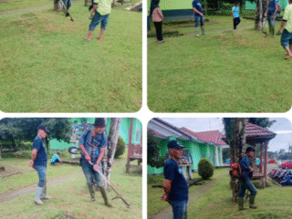 Gotong Royong di Bulukumpa, Camat dan Staf Kompak Bersihkan Halaman Kantor*