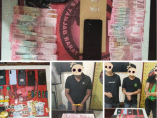 Polres Tanjab Barat Gulung Jaringan Narkoba di Betara, Empat Tersangka dan Barang Bukti Diamankan