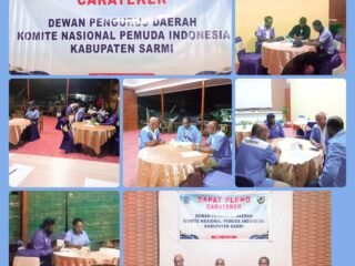 Rapat Pleno II Carateker Dewan Pengurus Daerah KNPI Kabupaten Sarmi.