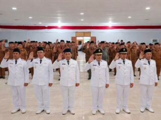 116 Pejabat Dilantik, Bupati Nias Selatan Tekankan Disiplin dan Loyalitas ASN